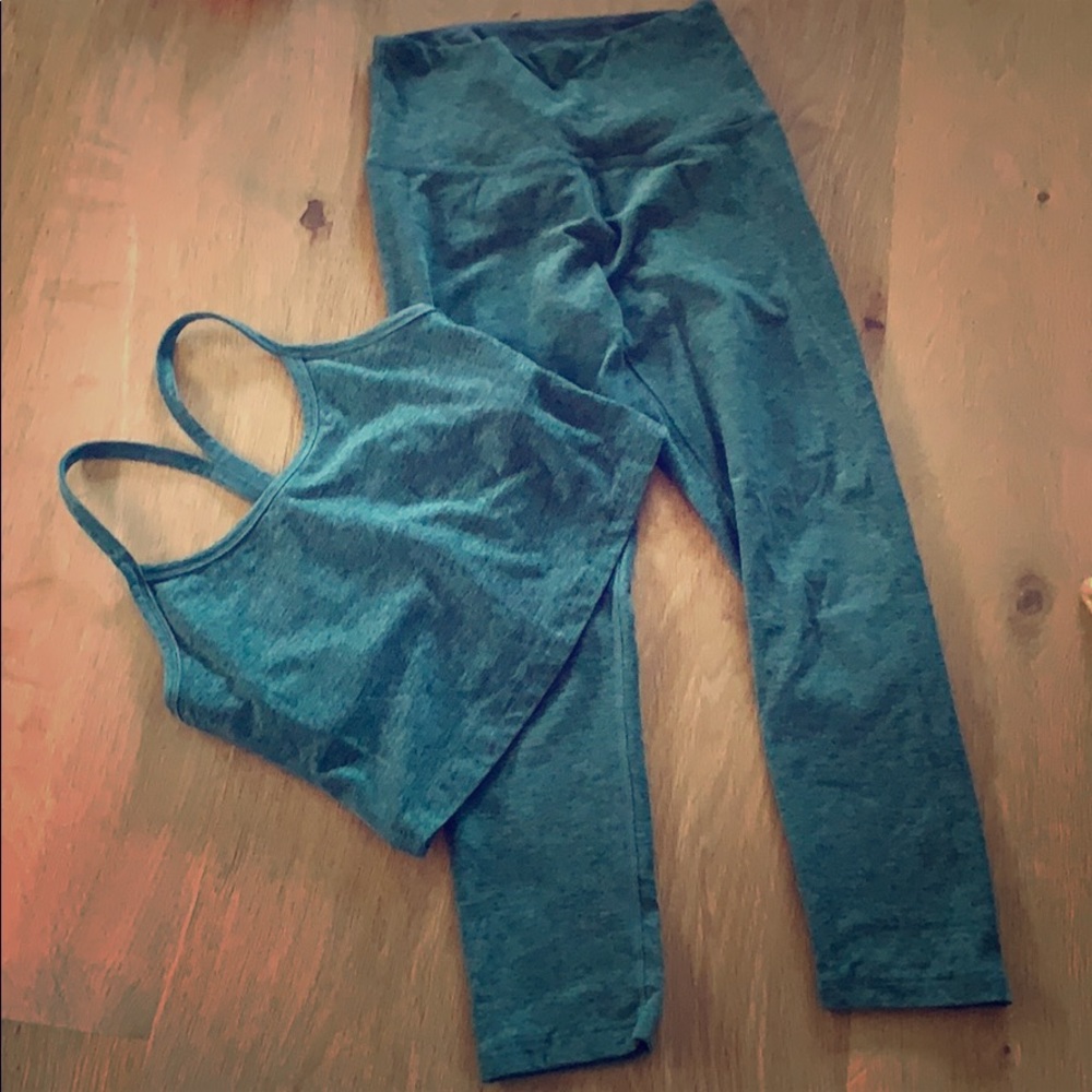 Beyond yoga green set medium